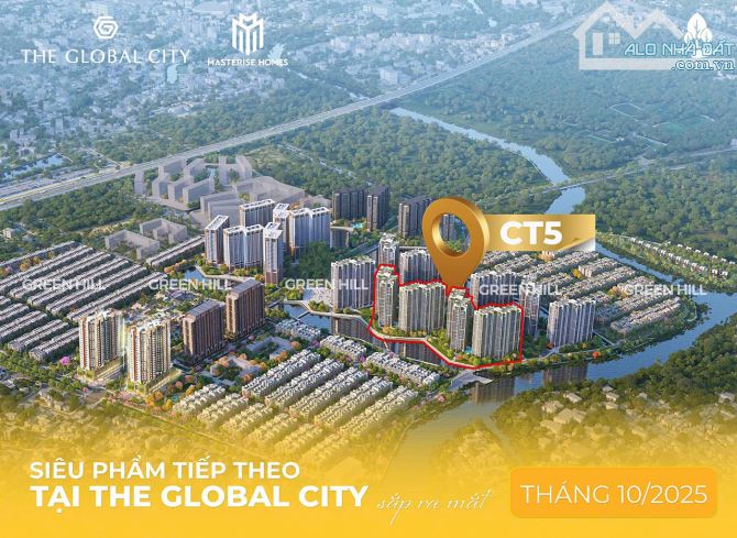 MỞ BÁN TÒA CT5 THE GLOBAL CITY NGAY CÔNG VIÊN NHẠC NƯỚC LỚN NHẤT ĐÔNG NAM Á,ƯU ĐÃI HẤP DẪN
