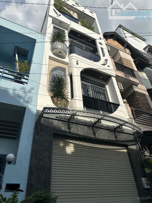 Nhà đẹp HXH 1/ _CV Làng Hoa P9_ gần LÊ VĂN THỌ N4.3x17m 4tầng full nội thất_TL chính chủ