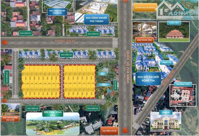 🚀SĂN ĐẤT F0 TRUNG TÂM PHÚ THÀNH - CHỈ 580 TRIỆU - AN TOÀN PHÁP LÝ, TIỀM NĂNG TĂNG GIÁ RÕ - 10