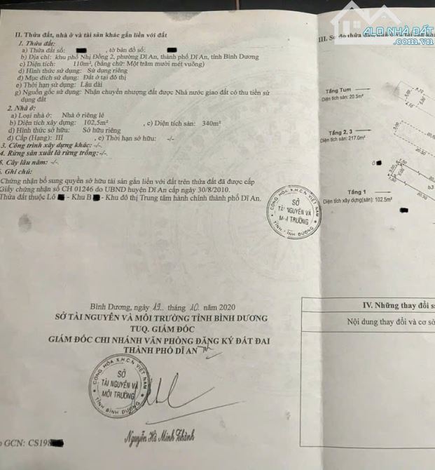 Nhà mặt tiền kinh doanh trung tâm hành chính Dĩ An, phường Dĩ An, TP Dĩ An - 10
