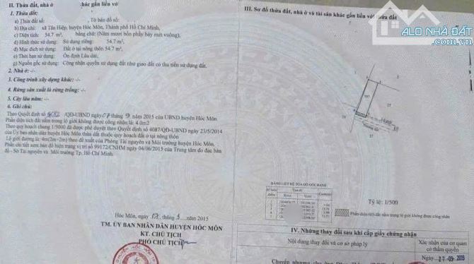 Kinh doanh thua lỗ nên bán căn nhà cấp 4 ở Tân Hiệp 4, Hóc Môn, 780trieu, bao phí giấy tờ - 11