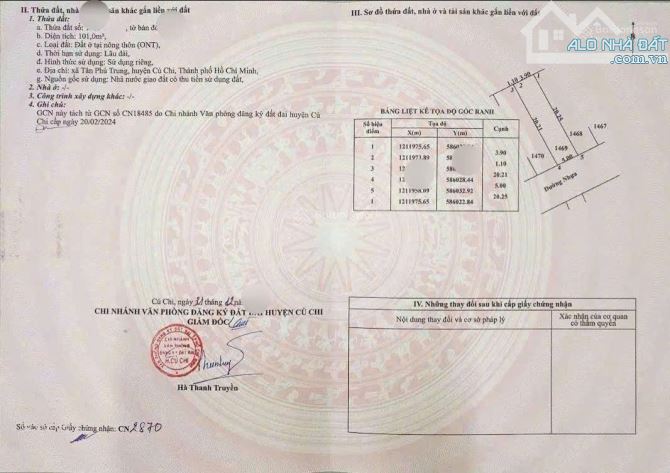 Căn nhà vừa ở vừa kinh doanh được ở ngay Tân Phú TRung, Củ Chi, 101m2 870trieu - 11