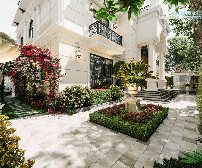 Bán biệt thự KĐT Mới Dịch Vọng, đường to như phố DT 360m2 x 5 tầng, MT 18m, Giá 110 tỷ - 1