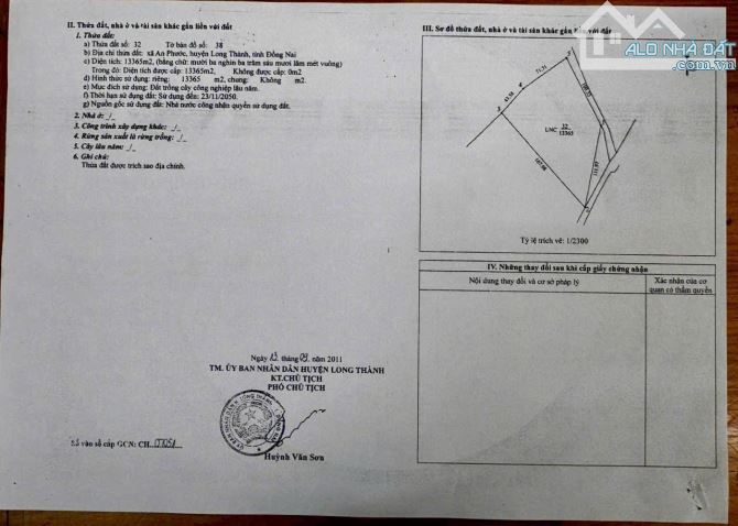 Bán đất QL51, An Phước, Long Thành: 13.365m2, giá 23,5 tỷ. - 1