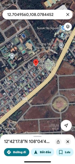 ĐẤT HẺM TRỊNH VĂN CẤN - PHƯỜNG TÂN AN   Diện tích: 5x28,5 m (đầu 4,93m) Thổ cư: 100% - 1