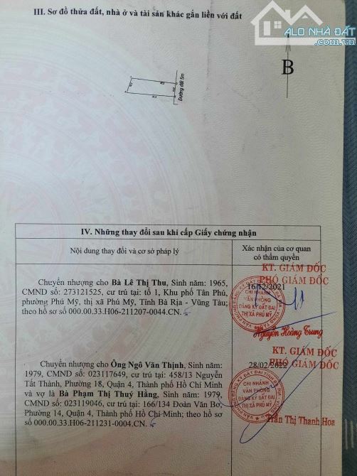 bán đất ấp 5 tóc tiên , phú mỹ , tphcm , gần cao tốc biên hòa vũng tàu - 1