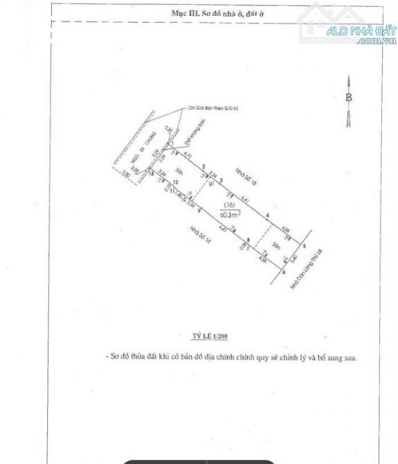 Cần bán nhà số 16. Ngách 32 đường Bưởi. Trước cổng công viên Thủ Lệ. - 1