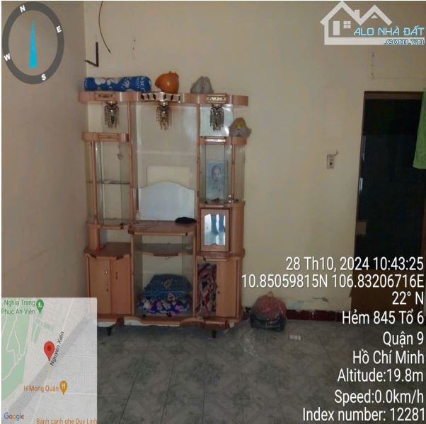 BÁN NHÀ 1 TẦNG 99,3 M2, MẶT TIỀN 8,2M TẠI NGÁCH 847 NGUYỄN XIỂN, LONG THẠNH MỸ - 1