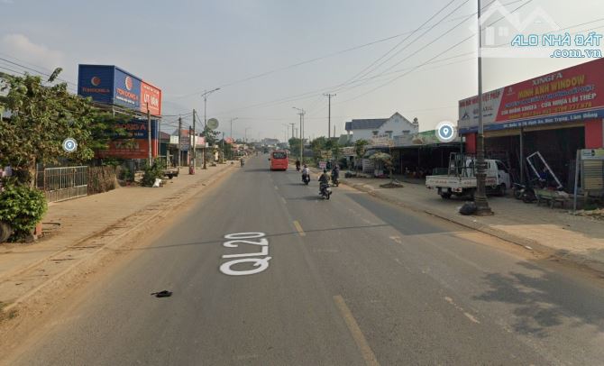 CHÍNH CHỦ BÁN LÔ ĐẤT ĐẸP – TẶNG KÈM NHÀ ĐANG CHO THUÊ – 2 MẶT TIỀN QUỐC LỘ 20 - 1