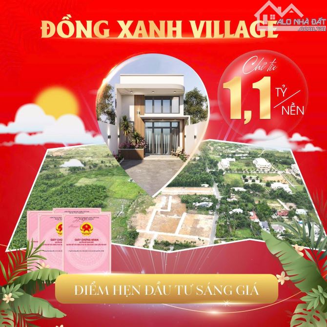 Đất nền Đồng Xanh Village, gần Đồng Xanh Đồng Nghệ – hàng F0 chưa qua đầu tư, sổ đỏ từng n - 1