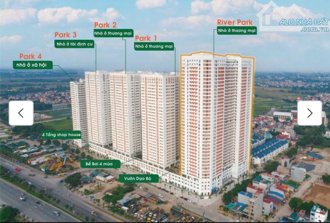 bán căn chung cư 73m  ,view sông hồng sông Đuống tại tòa P3 Đông Trù Đông Anh - 1