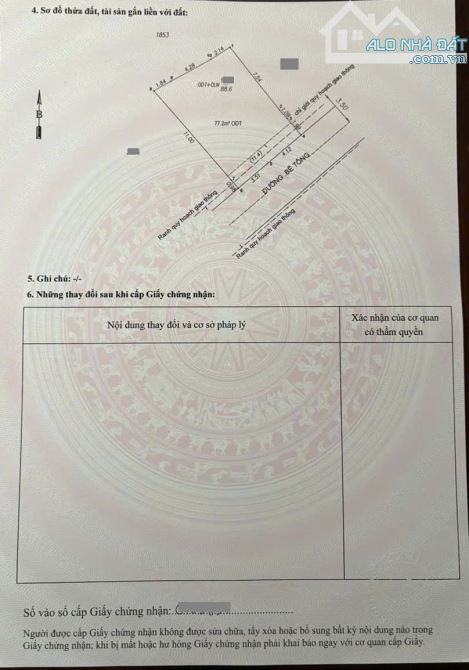 Bán đất 7.6x11m, hẻm Bà Huyện Thanh Quan p. Bình An kế làng đại học - 1