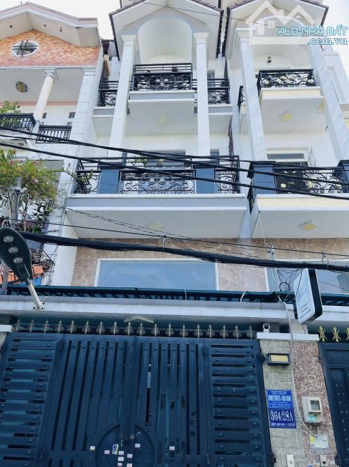 Bán nhà khu đẹp hẻm to 10m Dương Quảng Hàm, P5 Gò Vấp (4x17m, 4 lầu) chỉ 10.4 tỷ TL - 1