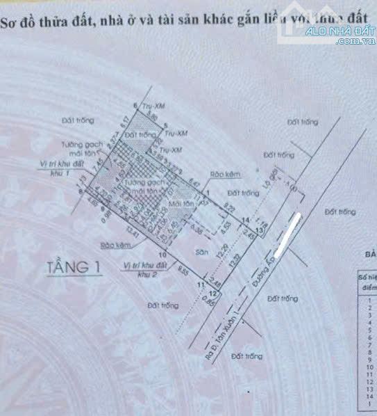 "Nhà vườn hoàn công Tân Xuân - Hóc Môn - 1