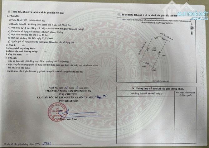 Bán đất đẹp khu đô thị mới Hưng Lộc Homes Lối 2 đường Lê Viết Thuật - 1