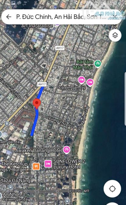 SIÊU VIP! BÁN ĐẤT LÔ GÓC TẶNG NHÀ 200M2 – 14,99 TỶ - MT PHÓ ĐỨC CHÍNH - Q. SƠN TRÀ - 2