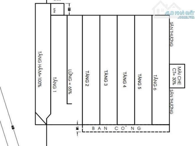 Bán nhà mặt tiền Âu Cơ – 271m2 công nhận -có giấy phép xây dựng hầm + 7 tầng 41 tỷ TL - 2