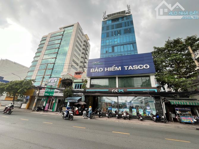 BÁN NHANH MẶT TIỀN KINH DOANH ĐƯỜNG CMT8 Q3 (15 X 26M )HẦM 10 TẦNG THU NHẬP 350TR - 2