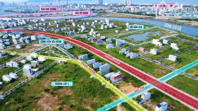 Đất nền Cồn Dầu Hòa Xuân - Giá từ 55tr/m² - View sông thoáng - Giá gốc từ CĐT - 2