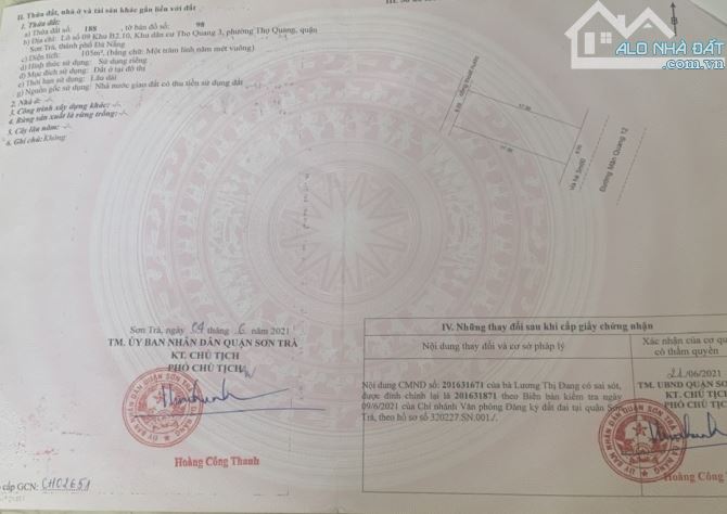 Bán đất sạch đẹp Mân Quang 12 ngang đến 6m giá tốt - 2