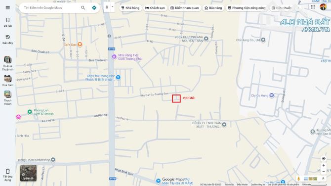 Bán căn góc dãy trọ 5.6x22.5m, đường số 4 KDC Trường Sơn p Bình Chuẩn, thu 5tr/th - 2