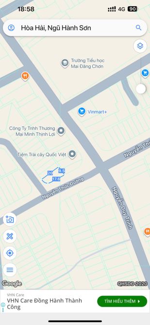 Bán Lô góc NGUYỄN THỨC ĐƯỜNG trục thông sông thông biển Tân Trà cực đẹp! - 2