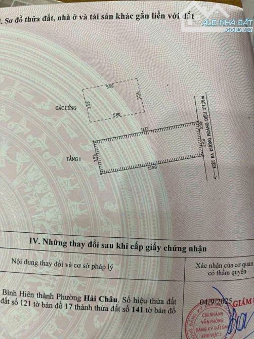 📌📌📌LÀM VIỆC TRỰC TIẾP GIÁ TỐT !!!bán nhà gác lửng kiệt 356 hoàng diệu - 2