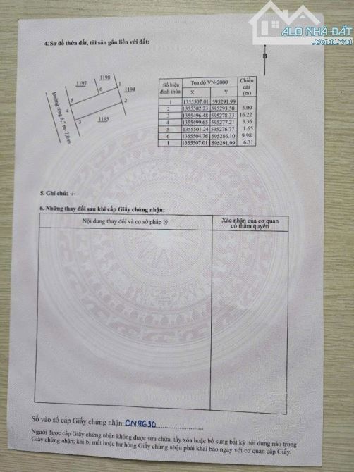 Bán đất thổ cư 81.4m2 2.5 tỷ mặt tiền đường võ dõng. Nhận ký gửi nhà đất - 2