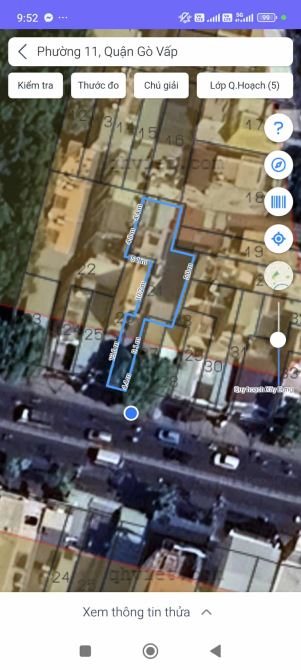 Bán Mặt tiền Quang Trung 220 m² ngang 3.5 dài 34 m nở Hậu 7 m giá chỉ 3x T. - 24