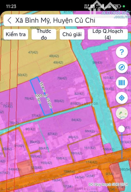 Hai lô liền kề 1000m2 có 300m2 thổ chỉ 6 tỷ/lô còn TL - 3