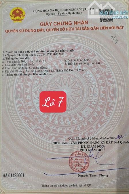 Đất Vườn Lài,dt 4x16 giá 3 tỷ 900 triệu,sổ mới tinh - 4