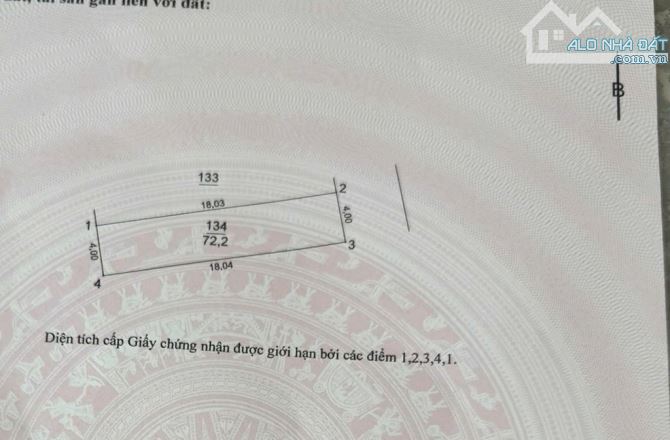 🔥🔥ĐƯỜNG THÔNG OTO ĐỖ - ĐẤT VUÔNG-  THÔNG RA TRỤC CHÍNH KINH DOANH- GẦN HỒ ĐIỀU HOÀ - 4