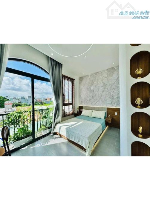 Bán gấp siêu mẫu 3 tầng,full nội thất cao cấp ngay chợ Thạch Đà, Gò Vấp : giá tốt - 4
