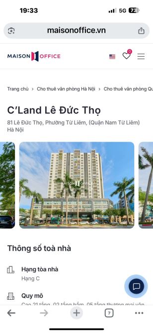 Bán căn hộ chung cư tại 81 Lê Đức Thọ, DT 80m, 2PN, 1PK + Bếp, giá 5.93 tỷ. - 5