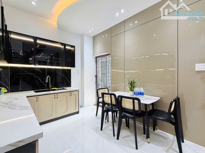 Bán Nhà hem 124 Phan Huy Ích Gò Vấp chỉ 4,5 tỷ có hẻm xe hơi xây mới vô ở ngay - 5
