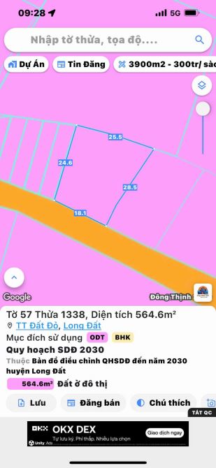 🌿 SIÊU RẺ ĐẸP – ĐẤT LÀM NHÀ VƯỜN NGAY TRUNG TÂM TT. ĐẤT ĐỎ 🌟 - 5