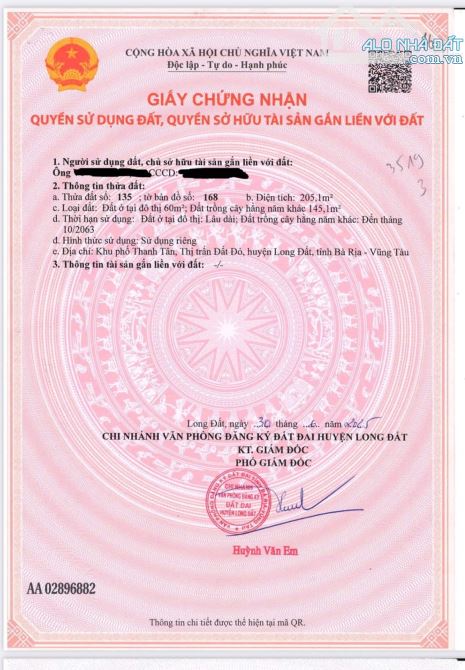🏡🏡 Bán đất mặt tiền đường Tạ Văn Sáu-  Đường trung tâm huyết mạch nhất nhì của thị trấn - 5