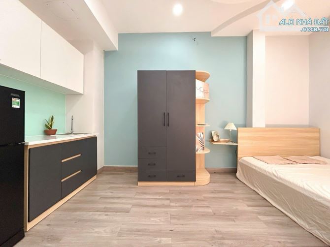 Studio 1 PN Full Nội Thất ,mặt tiền dd gần Cầu Bông , CV Lê Văn Tám Tại Q1 ! - 5