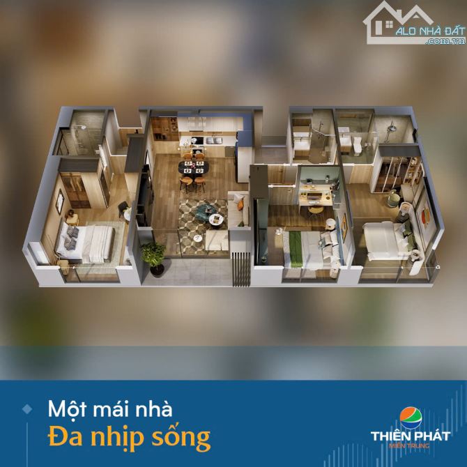 Giỏ Hàng Chủ Đầu Tư Căn 3 Ngủ và Dual Key view Sông Paranoma Tuyệt Đẹp - 6