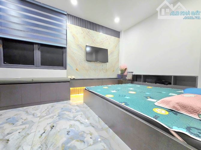 Nhà Hẻm Oto-Rẻ Nhất- 4 Tầng- 5x10m - 3 Phòng Ngủ Master-6 tỷ 150 - 6