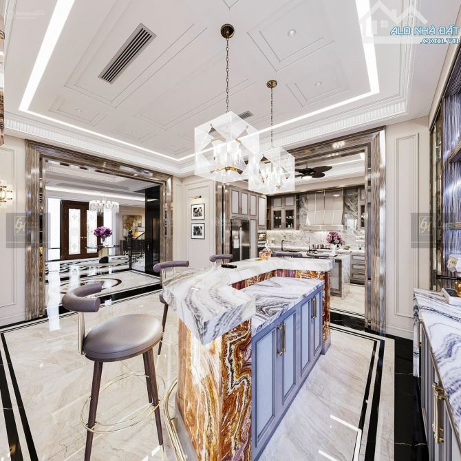 Bán biệt thự KĐT Mới Dịch Vọng, đường to như phố DT 360m2 x 5 tầng, MT 18m, Giá 110 tỷ - 7