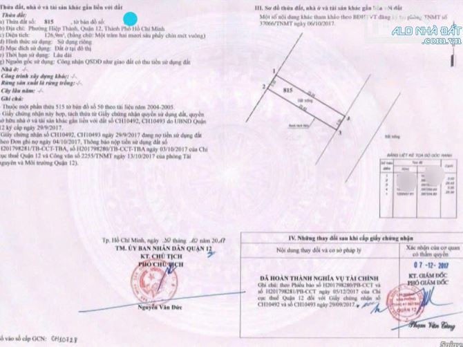 Bán gấp căn nhà 127m2 giá 1TY200 tại Hiệp Thành Quận 12 sổ hồng riêng - 7