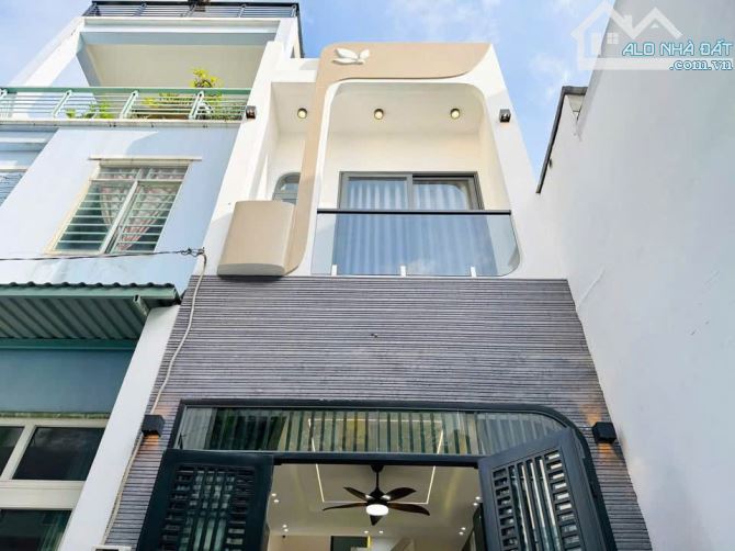 Bán Nhà hem 124 Phan Huy Ích Gò Vấp chỉ 4,5 tỷ có hẻm xe hơi xây mới vô ở ngay - 8