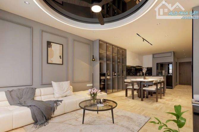 NHÀ DÂN XÂY MẶT ĐƯỜNG KINH DOANH , 6 TẦNG THANG MÁY X 55m , gần công viên kdt hinode - 4