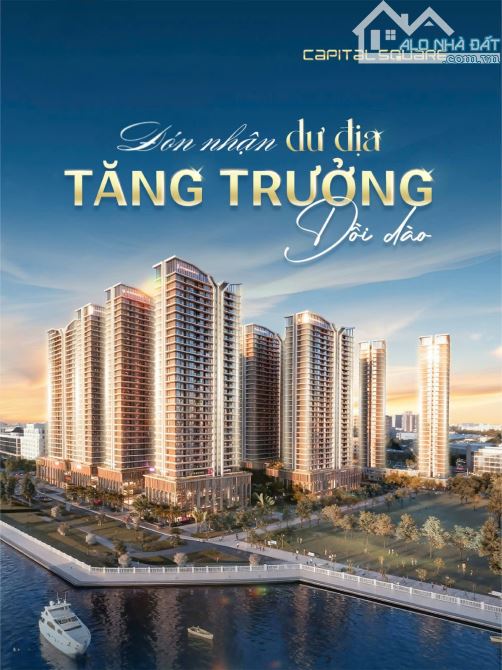 "Đỉnh Nóc Kich Trần" Chỉ Từ 2 TỶ 99 Sở Hữu Ngay Căn Hộ Cao Cấp CAPITAL SQUARE Đà Nẵng