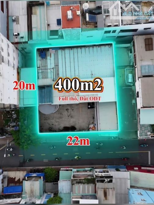 Bán nhà mặt tiền Trần Quang Diệu. 413m2 (21.32m x 20.4m). 230 tỷ