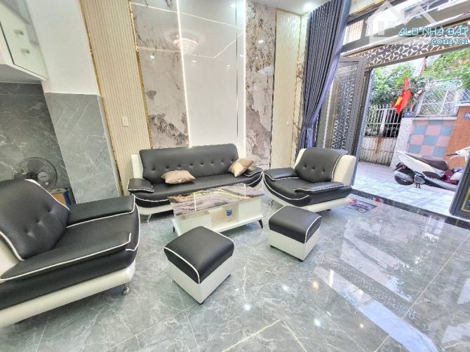 PHAN VĂN TRỊ - 48M2 - 4 TẦNG - P12 BÌNH THẠNH - FULL NỘI THẤT - NHỈNH 8 TỶ
