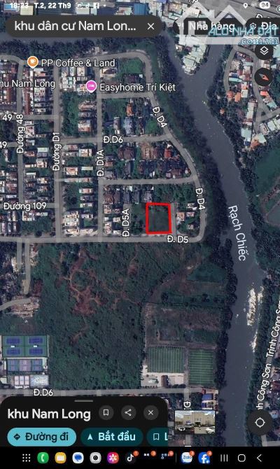 Bán đất khu dân cư Nam Long p Phước Long B Tp Thủ Đức