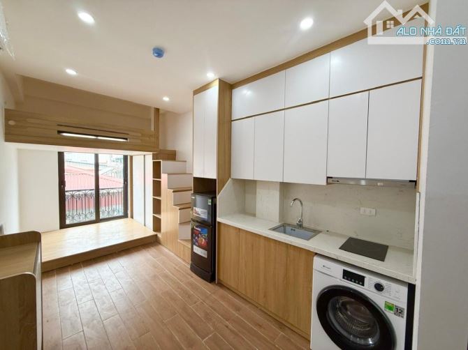 Khó tin! Toà CHDV Xã Đàn, 65m2*7T, MT 6M, 18 PKK, ngõ rộng 4M, đủ PCCC, dòng tiền 8%/năm