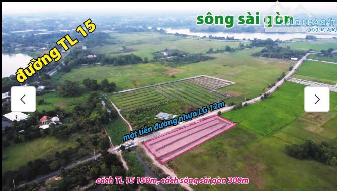 BÁN ĐẤT MT ĐƯỜNG NHỰA NGANG 85M, GẦN SÔNG SÀI GÒN THOÁNG MÁT